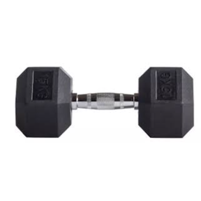 Imagen de Mancuerna Hexagonal Engomada 2,5kg Gfitness 2